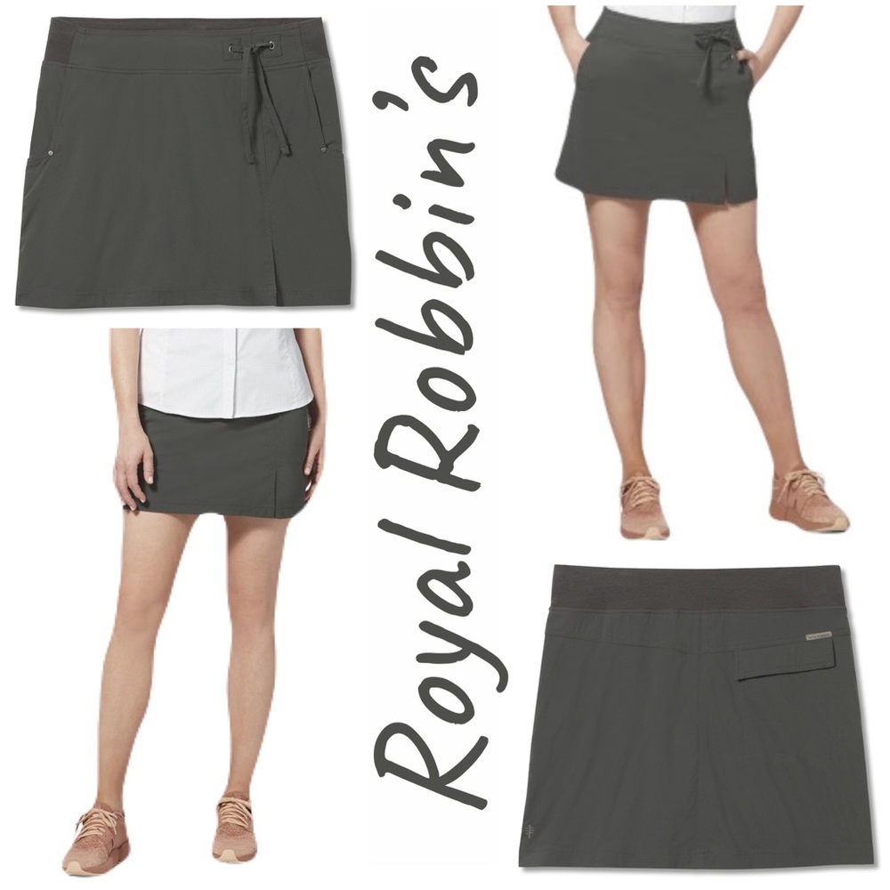 Royal Robbins Jammer Olive Skort, XL